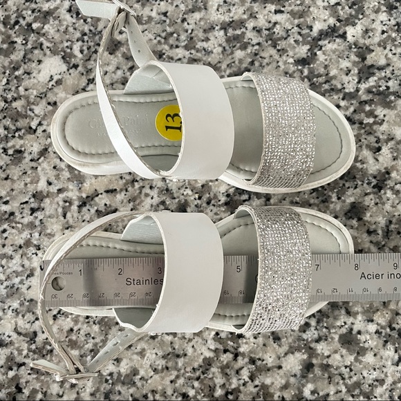 Girl’s Summer Whits Sandals by Giulia Palai Italy - Picture 7 of 10